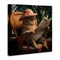 Stupell Industries Funny Cat & Newspaper Canvas Wall Art Design by RB